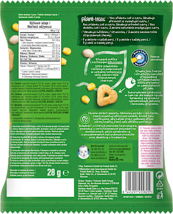 Chrupki serduszka kukurydziane marchewkowe po 10. miesiącu Gerber Organic