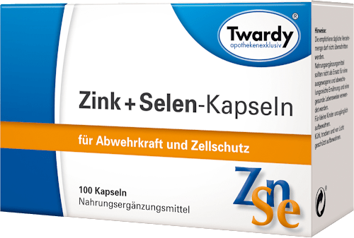 Twardy Zink + Selen-Kapseln 100 St Twardy