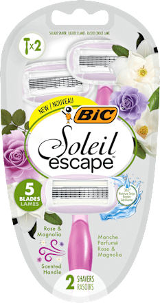 Soleil Escape jednokratne britvice BIC