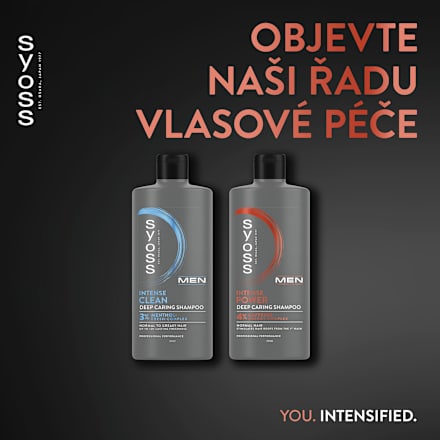 šampon na vlasy Power syoss Men