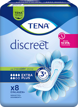 discreet Einlagen Inkontinenz Extra Plus TENA