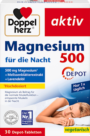 Magnesium 500 für die Nacht Doppelherz