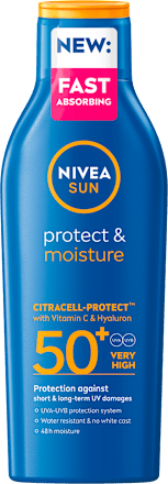 protect & moisture losion za sunčanje, SPF 50+ NIVEA SUN