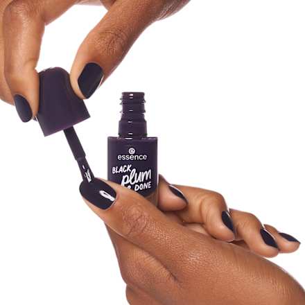Лак за нокти с гел ефект 84 Black Plum & Done essence