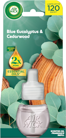Náplň do elektrického osviežovača Essential Oils - eukalyptus a cédrové drevo Air Wick