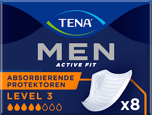 Discreet Einlagen Inkontinenz Men Active Fit Level 23 TENA