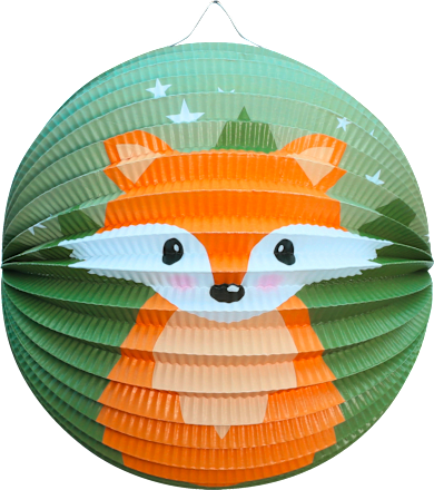 Laterne, Motiv Fuchs Dekorieren & Einrichten