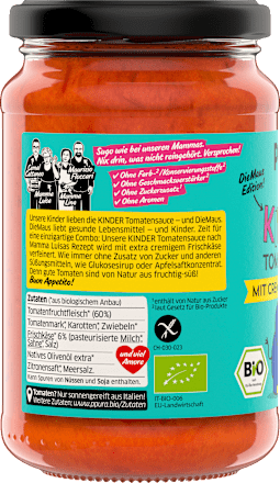 Tomatensauce mit cremigem Frischkäse für Kinder PPURA