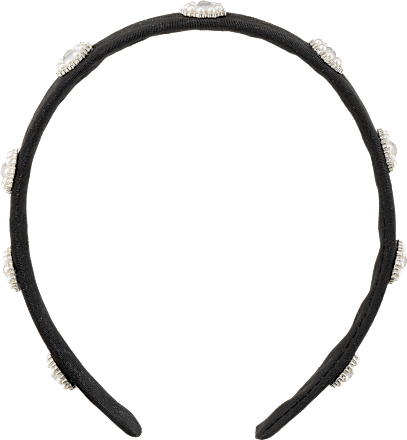 čelenka do vlasů černá ebelin