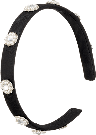 čelenka do vlasů černá ebelin