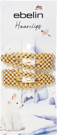 sponka do vlasů zlatá ebelin