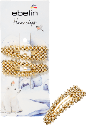 sponka do vlasů zlatá ebelin