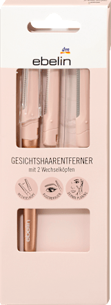 Инструмент за отстраняване на нежелано окосмяване по лицето , различни цветове/мотиви ebelin