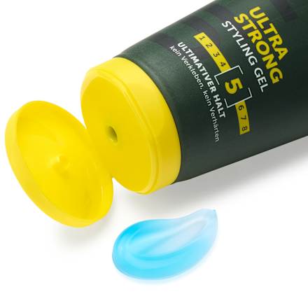 stylingová gel na vlasy Ultra Strong Balea MEN