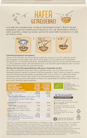Preparato per crema di avena bio dmBio