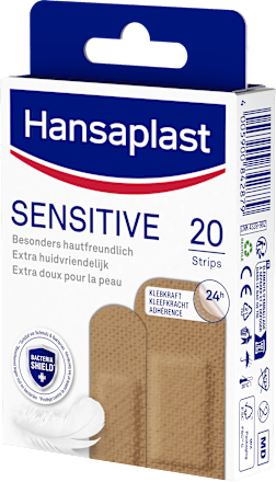 Pflaster Sensitive hautfarben Medium Hansaplast
