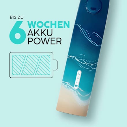Schallzahnbürste Typ Eco V3 Ocean happybrush
