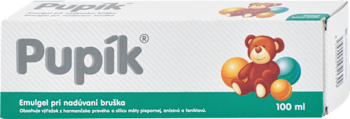 Bylinkový emulgel na bruško Pupík Pupík