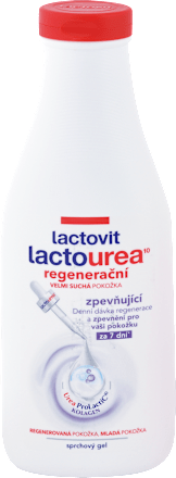 Spevňujúci regeneračný sprchovací gél lactourea Lactovit