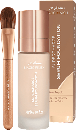 Geschenkset Serum Foundation Supercharge 120 Soft Ivory M. Asam
