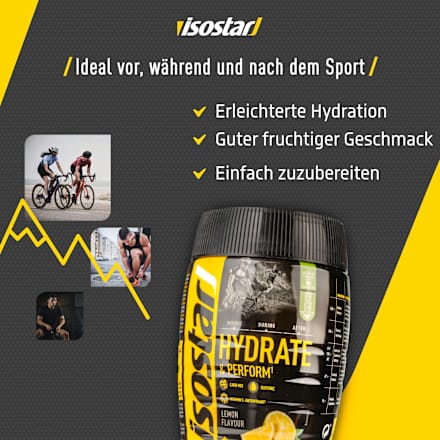 Iso Getränkepulver Hydrate & Perform Lemon isostar