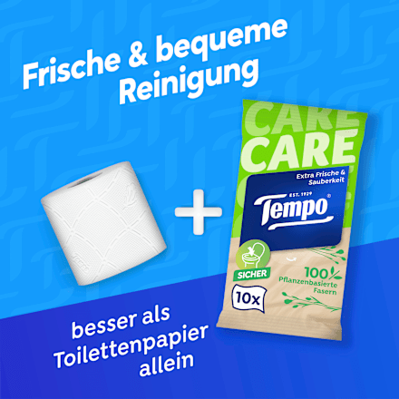 Feuchtes Toilettenpapier Reisegröße Tempo