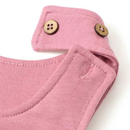 Overall mit Schwan-Motiv, rosa, Gr. 80 ALANA