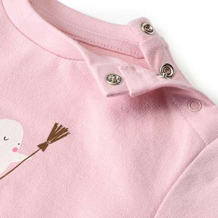 Sweatshirt mit Gespenster-Motiv, rosa, Gr. 62 ALANA