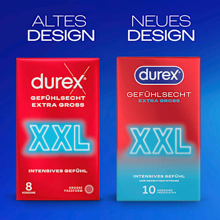 Kondome Gefühlsecht XXL Durex