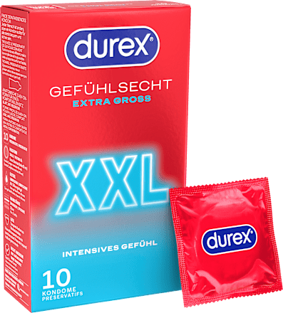 Kondome Gefühlsecht XXL Durex
