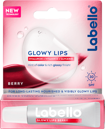 Balzam za ustnice Glowy Lips Berry, ZF 30 labello