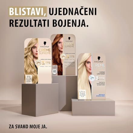 Boja za kosu Creme Supreme – 9-0 Blond Natural Schwarzkopf CREME SUPREME