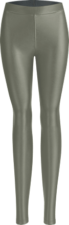 Leggings Relax & Go Lederoptik olive, Gr. 44/46 nur die
