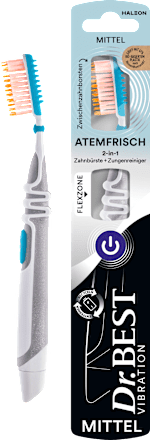 Zahnbürste Vibration Atemfrisch mittel sortiert Dr. BEST