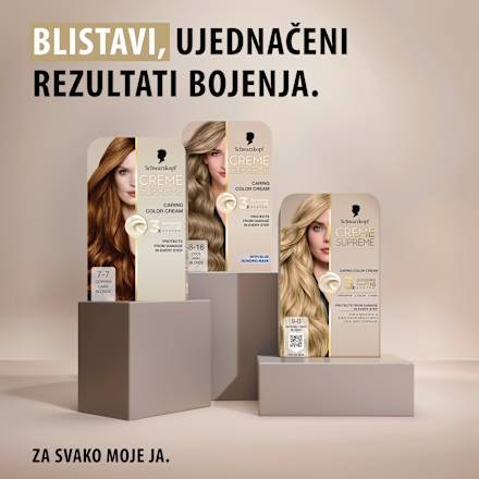 Boja za kosu Creme Supreme – 7-7 Copper Blonde Schwarzkopf CREME SUPREME