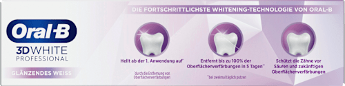 Zahnpasta 3D White Professional Express Whitening glänzendes Weiss Oral-B