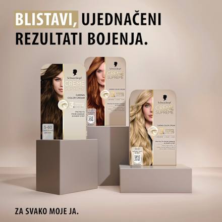 Boja za kosu Creme Supreme – 6-16 Cool Ash Dark Blonde Schwarzkopf CREME SUPREME