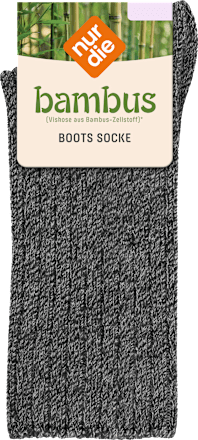 Boots Socke mittelgrau, Größe 39 - 42 (1 Paar) nur die