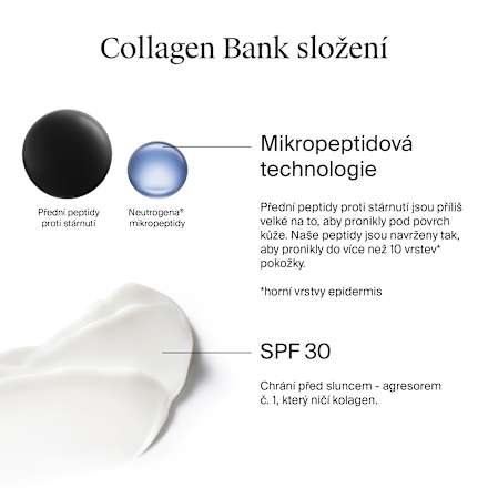 pleťový hydratační krém Collagen Bank SPF30 Neutrogena