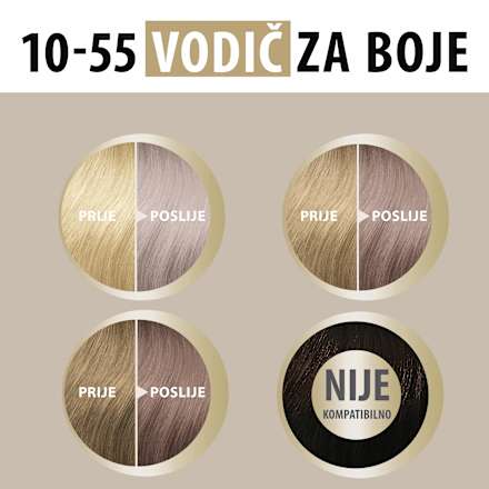Boja za kosu Creme Supreme – 10-55 Cool Silverblond Schwarzkopf CREME SUPREME
