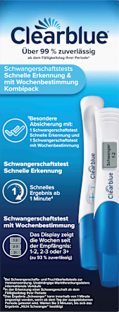 Schwangerschaftstest Double-Check Clearblue