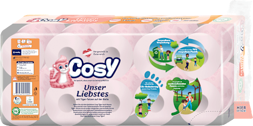 Toilettenpapier Print 3-lagig Cosy