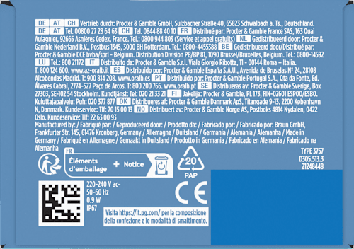 Elektrische Zahnbürste Series 1 Oral-B