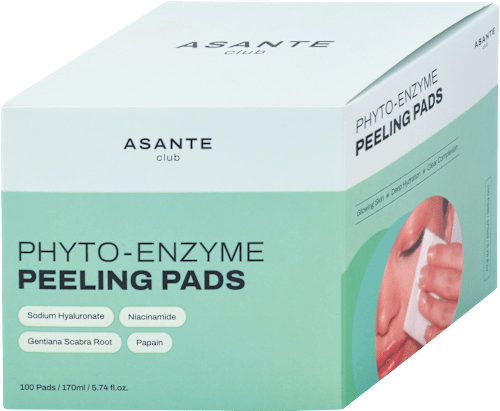 Peelingové pleťové tampóny Phyto-Enzyme ASANTE