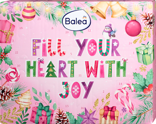 Calendario dell'Avvento 2025 Fill Your Heart With Joy Balea