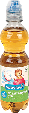 Succo di mela con acqua minerale naturale babylove