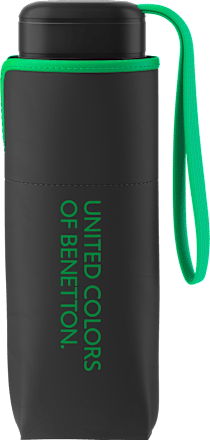 Ultra mini esernyő fekete színben United Colors of Benetton