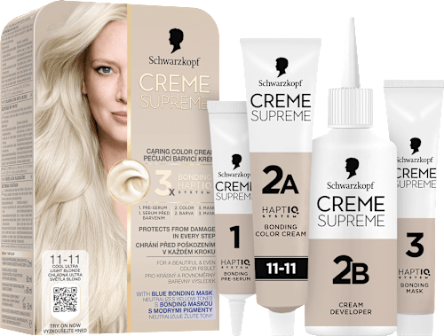 barva na vlasy Creme Supreme 11-11 Světlá blond Schwarzkopf CREME SUPREME
