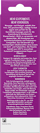 Massage- und Gleitgel 2in1 Aloe Vera Durex