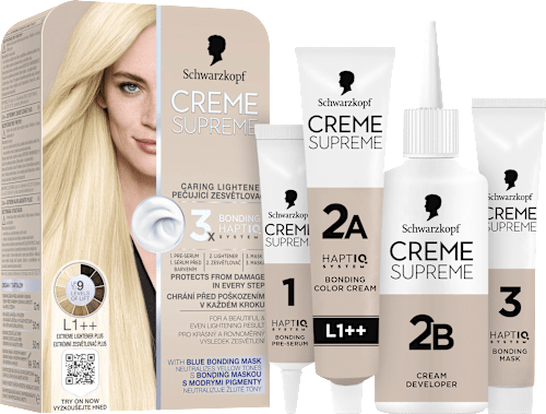 barva na vlasy Creme Supreme L1++ Extrémní zesvětlovač plus Schwarzkopf CREME SUPREME
